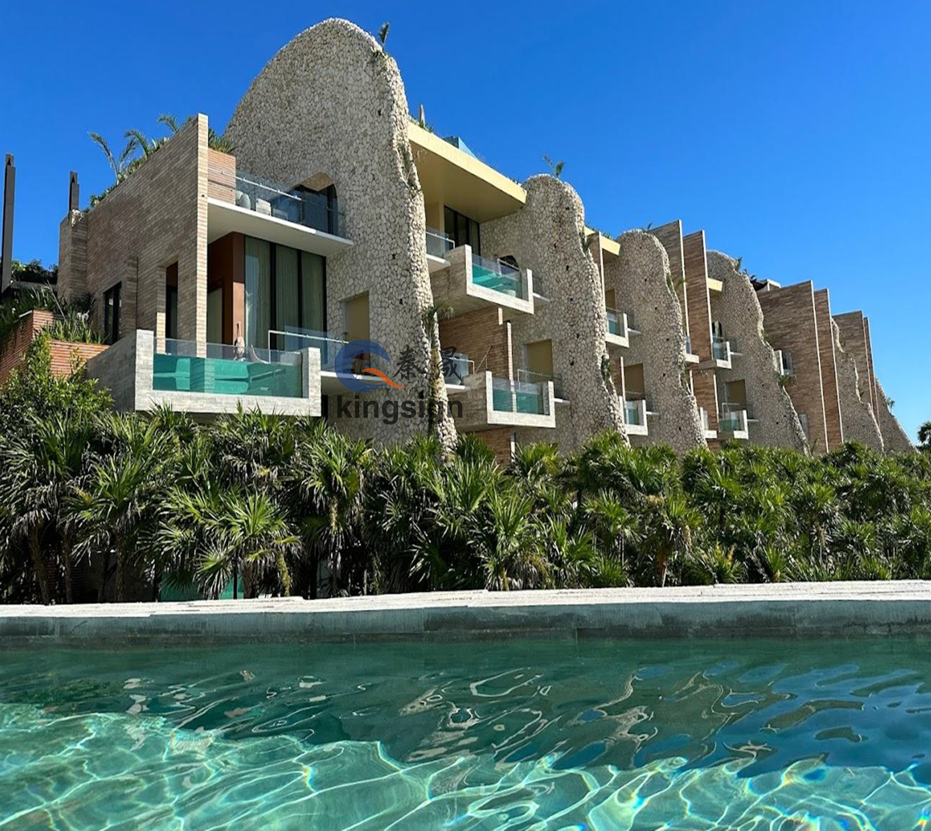 Kingsign アクリル プール ウィンドウ & ビューイング パネル